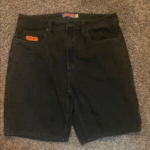 Empyre Black Jean Shorts
